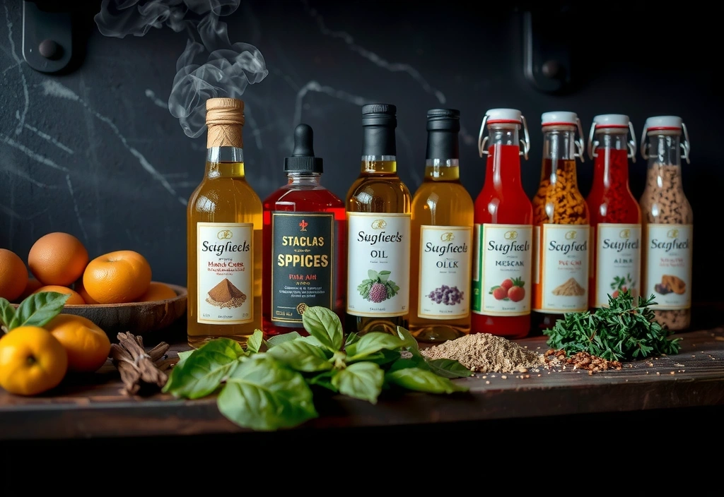 Rzemieślnicze produkty spożywcze w sklepie